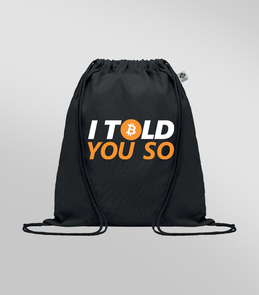 Drawstring Bag - Bitcoin