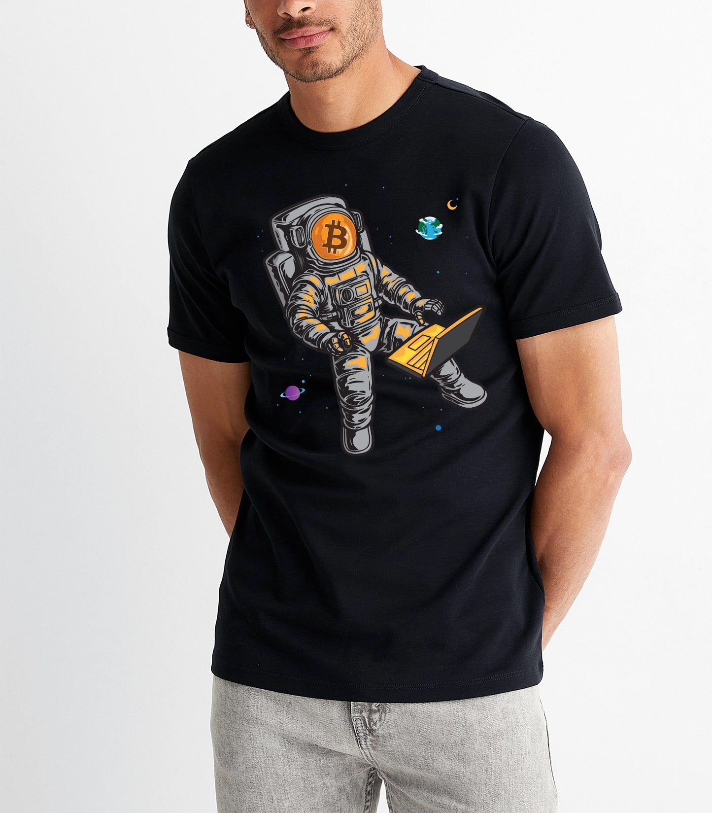 T-Shirts -Astronaut (Bitcoin)